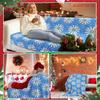 Forest Creatures Comfortable Microfiber Machine Washable Flannel Blanket Perfect for Fall Winter Holiday Season Home Decor