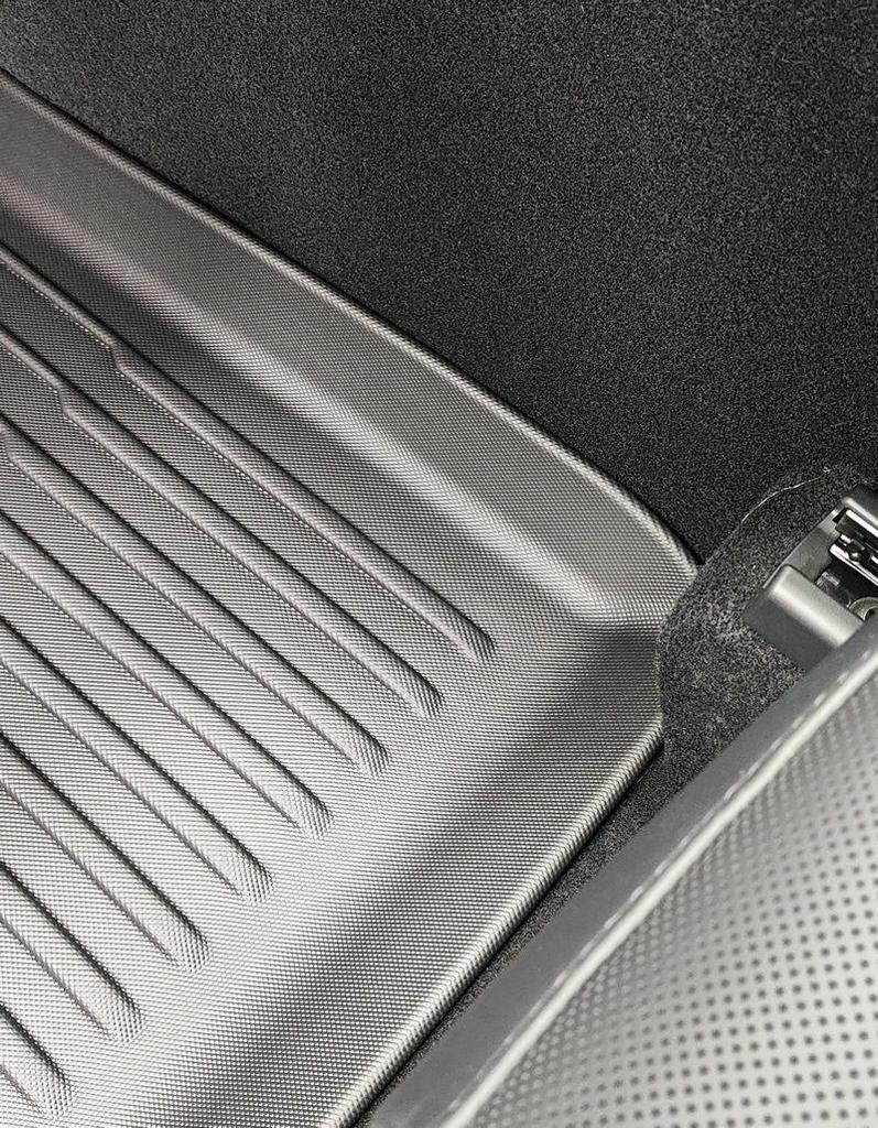 Tesla Model Y Refresh Foot Pads & Trunk Mats with Center Console Storage Box
