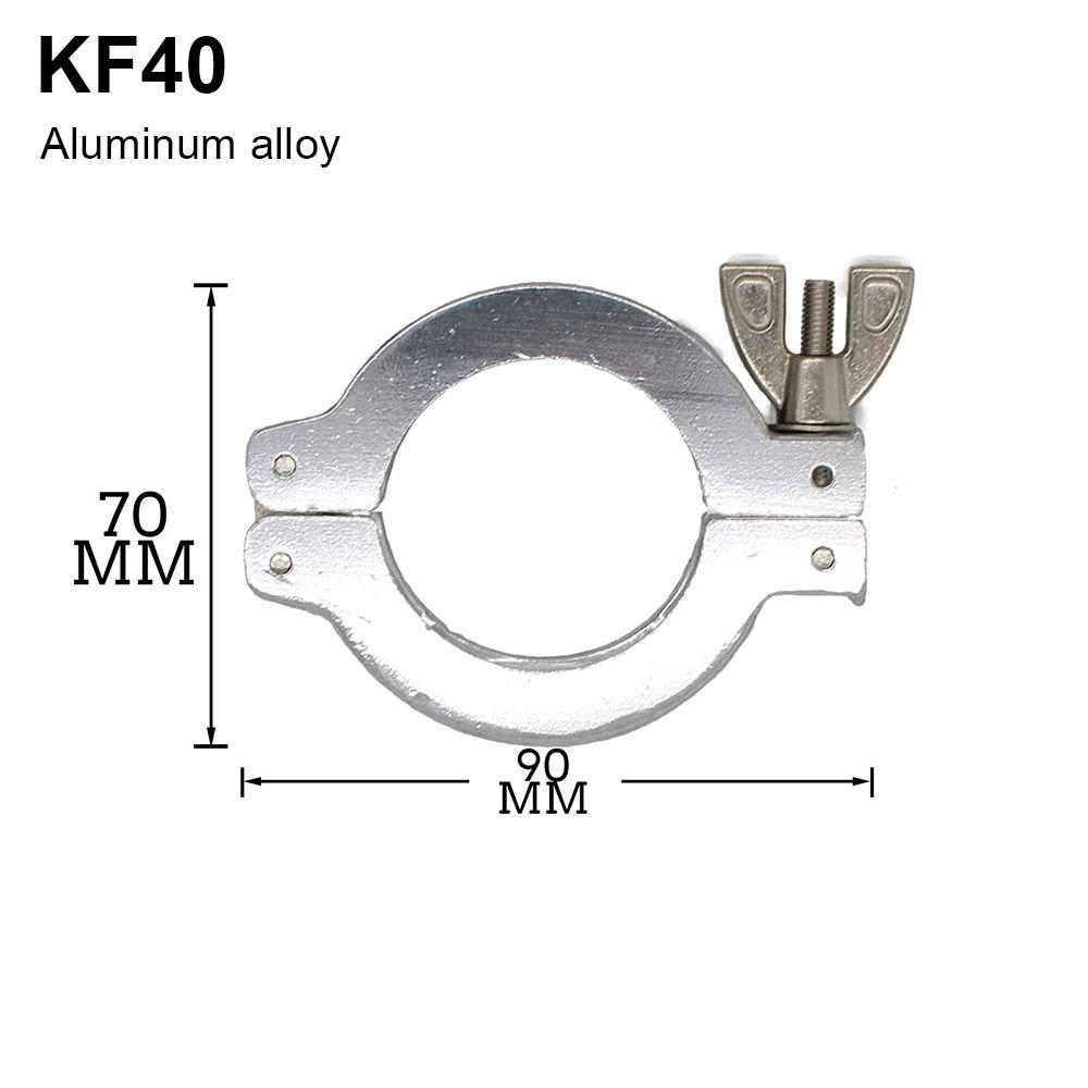 

1 шт. KF16 KF25 KF40 KF50 Вакуумний затискач Двоштифтовий трубний фітинг Новий вакуумний хомут KF40