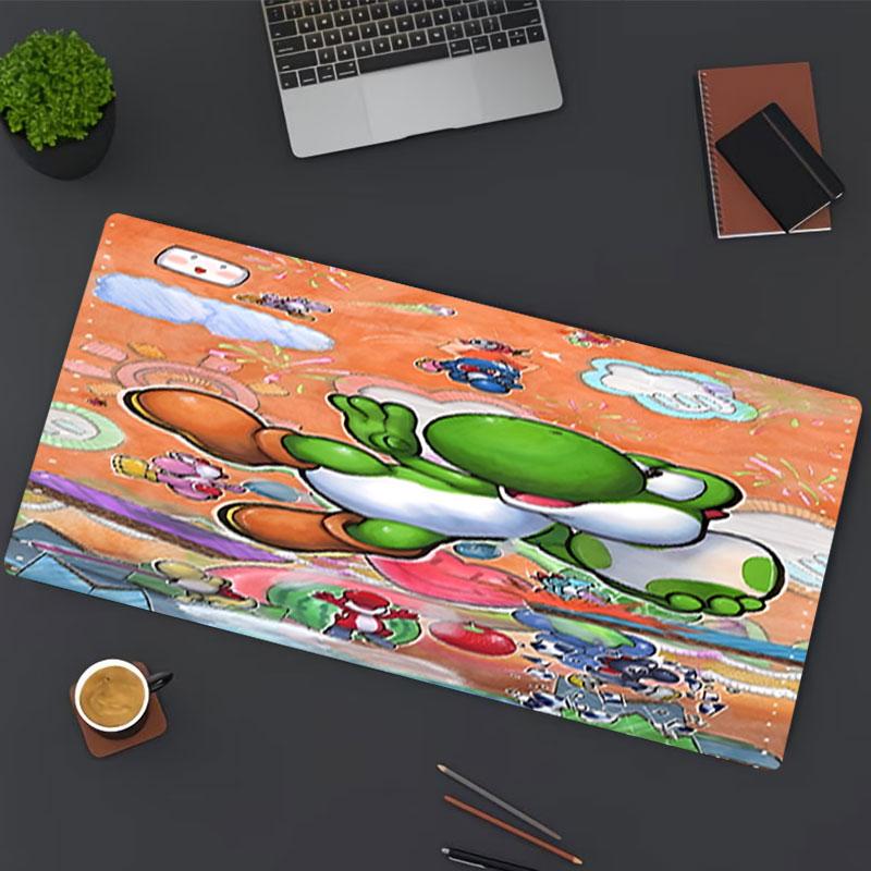 Yoshi Print Mouse Pad, for Keyboard Pad Laptop PC Mat for Office Home Use, Desk Decor, Perfect Birthday Gift for Gamers
