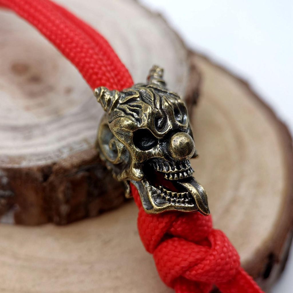 Clown Messer EDC Paracord & Schlüsselanhänger Anhänger Taschenlampe