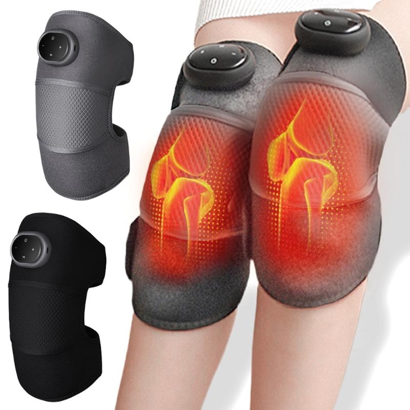 Knee Therapy Massager With Heating And Vibrating Technology Portable Knee Therapy Fitness Enthusiasts Gear