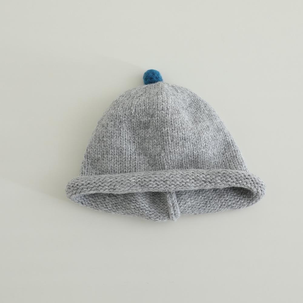 Baby Knitted Warm Hat Autumn Winter Newborn Windproof Infant Cap Girl Boy Soft Yarn Ear Flap Cold Proof Hats Pacifier Hood Caps