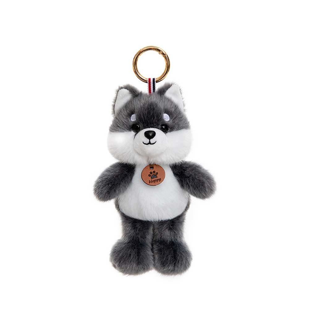 Bee Cat Dog Pendant Polyester Monkey Key Chain Cute Plush Animal Key Ring  Car Key Style 8