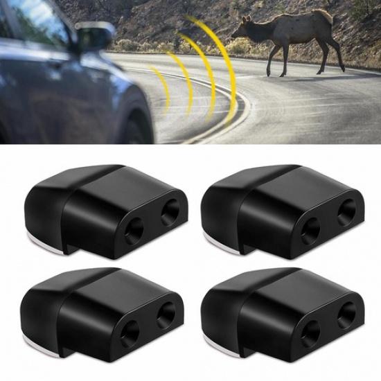 4 Deer Whistles Sonic Wildlife Warning Device Animal Alert Safety Accessory USEA