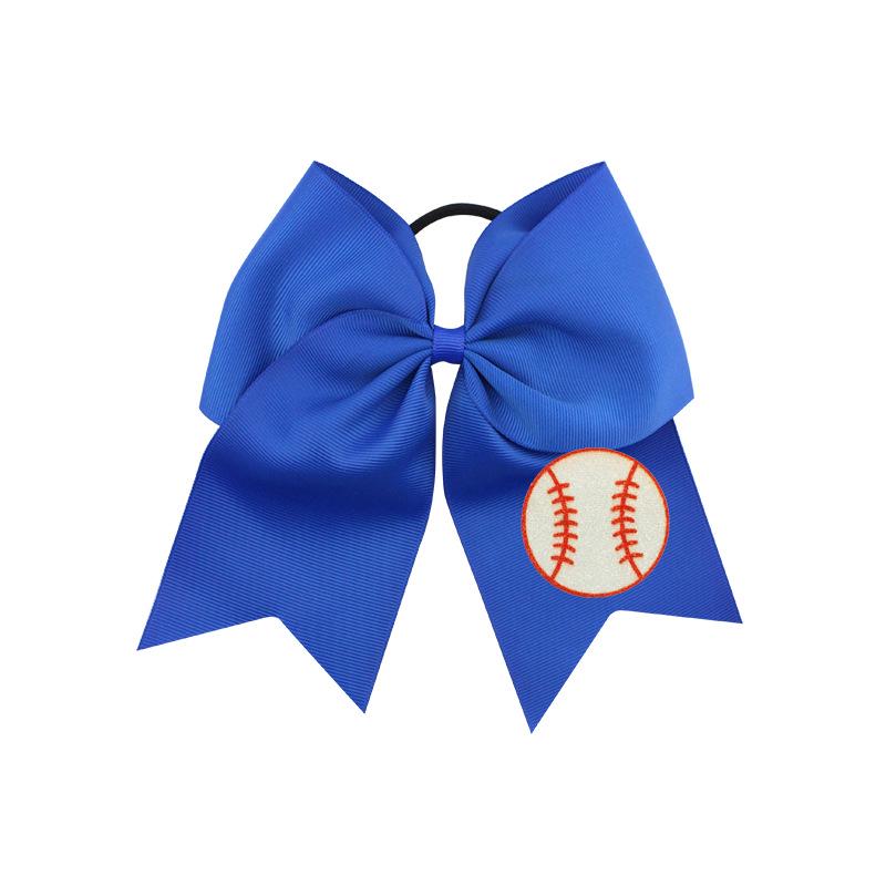 Haochuan 560 World Cup Rugby Swallowtail Bow Hair Tie for Kids