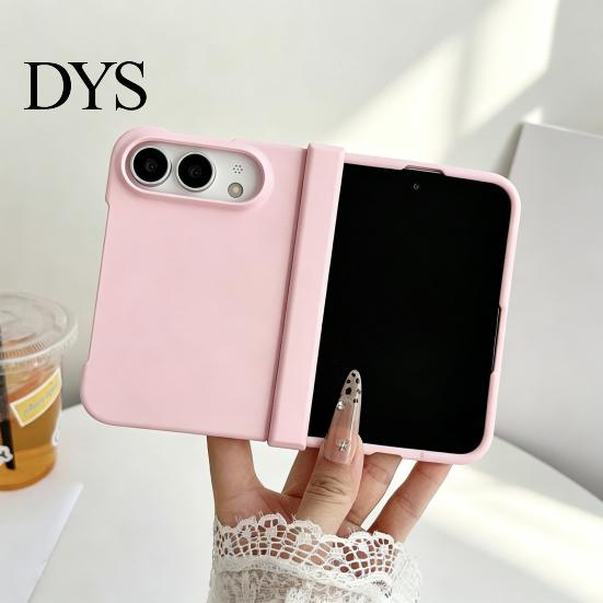 Чехол для телефона Однотонный чехол для IPhone 18 Fold, Защитный чехол с полной защитой шарнира, устойчивый к отпечаткам пальцев, Жесткий чехол, Тонкий, Ударопрочный Защитный, Горизонтальный