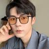 New Large Frame Square Sunglasses for Women's Brand Designer Fashionable Sunglasses for Men Minimalist and Trendy Glasses UV400