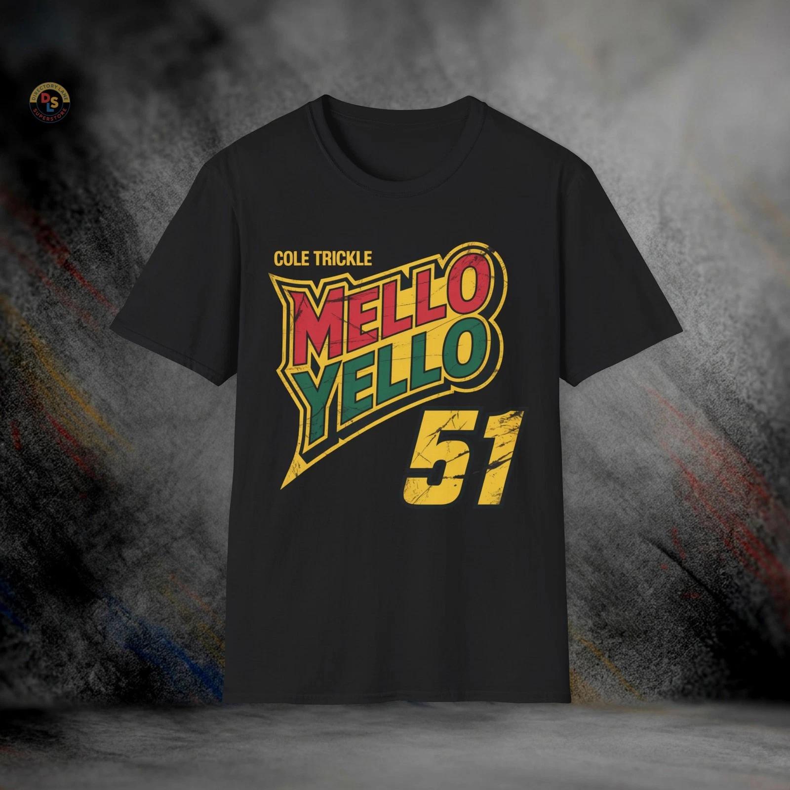 Cole Trickle Mello Yello #51 Days of Thunder T-Shirt | Softstyle Tee XXXXL