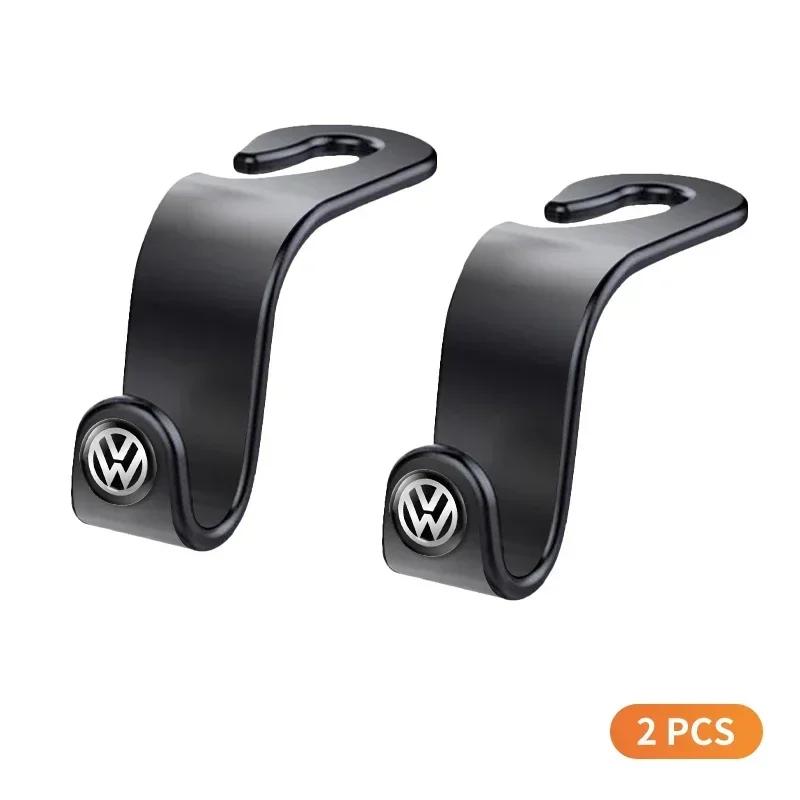 2026 Hot For Volkswagen VW Car Seat Headrest Storage Hanger Rear seat hook Auto Seat Organizer Holder For Volkswagen VW Golf GTI