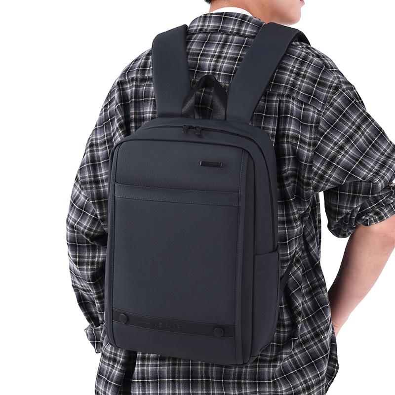 Stylish Men's Business Backpack Slim Laptop Backpack for Office & Travel