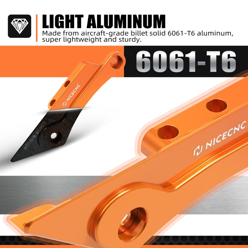 NICECNC For KTM EXC 300 Swingarm Guard Protector EXC-F 350 450 XCW XCFW Six Days 2012-2023 SX 250 SX-F XC XCF TPI 6D 2012-2022