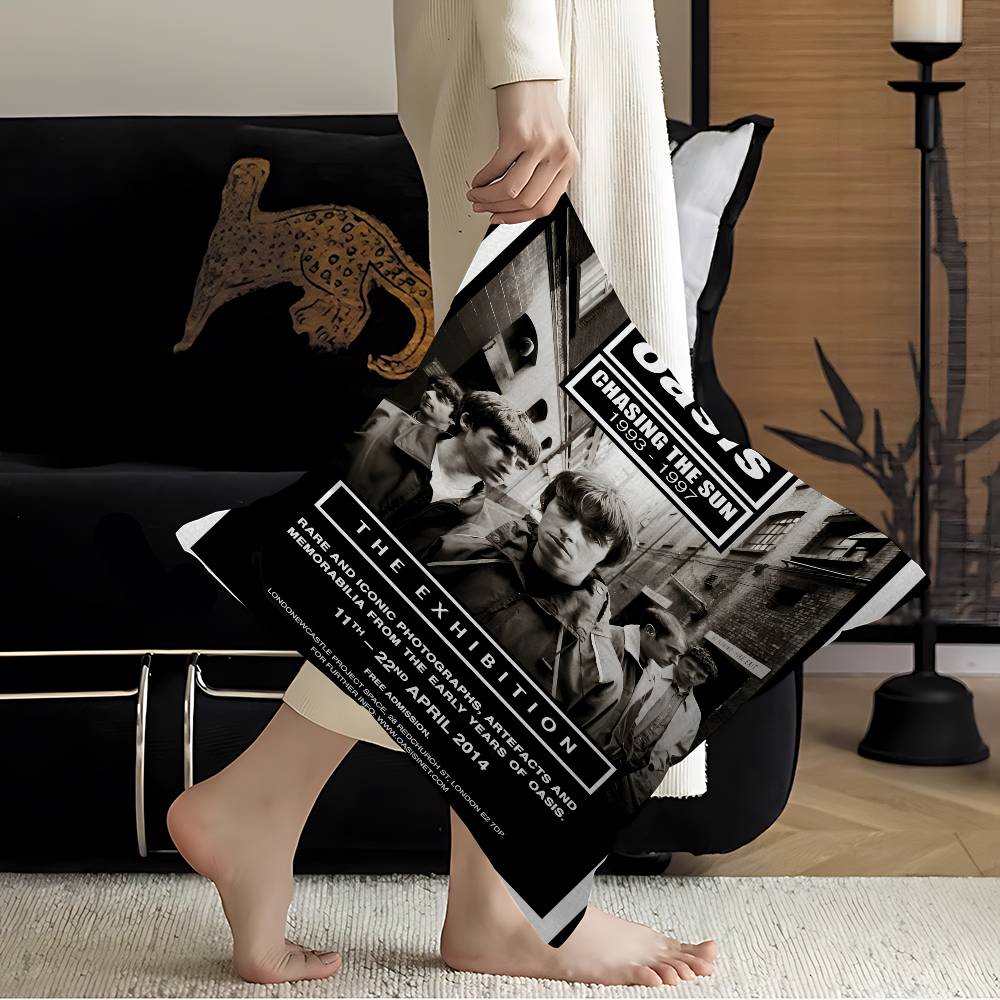 Hot Band O-Oasis Cushion Cover Pillowcase Upholstery Sofa Throw Pillow Home Decor Pillowcas