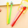 4Pcs Cartoon Gel Inks Pen 0.5MM Needle Tip Gel Pen Quick Dry Refillable Journaling Pen for Writing Note Taking