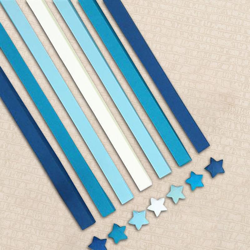 540 Sheets Handmade Double-Sided Origami Star Strips for DIY Lucky Star Folding Art, Home Decor Items High Quality