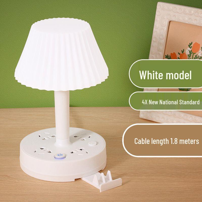 Smart Multi-color LED Desk Lamp with Voice Control & Eye Protection, USB Bedside Night Light