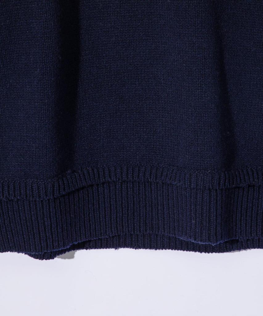 Maison Margiela Marineblauer Pullover SI1GP0001 S18064 Herren [Gebraucht]