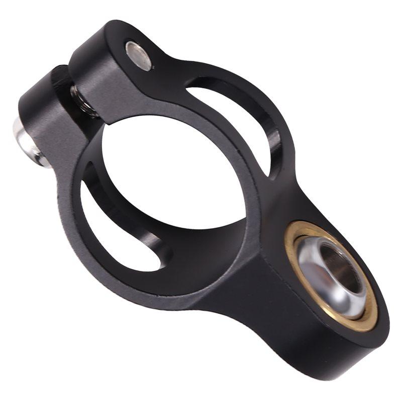 A58X-Motorcycle Accessories Steering Damper Retaining Clip Single Screw Clip Steering Stabilizer Base чёрный