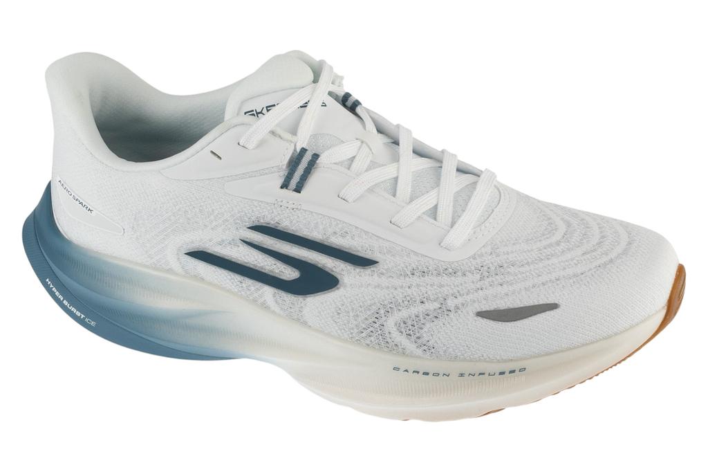 Skechers SKX Aero Spark, Mens white Running shoes