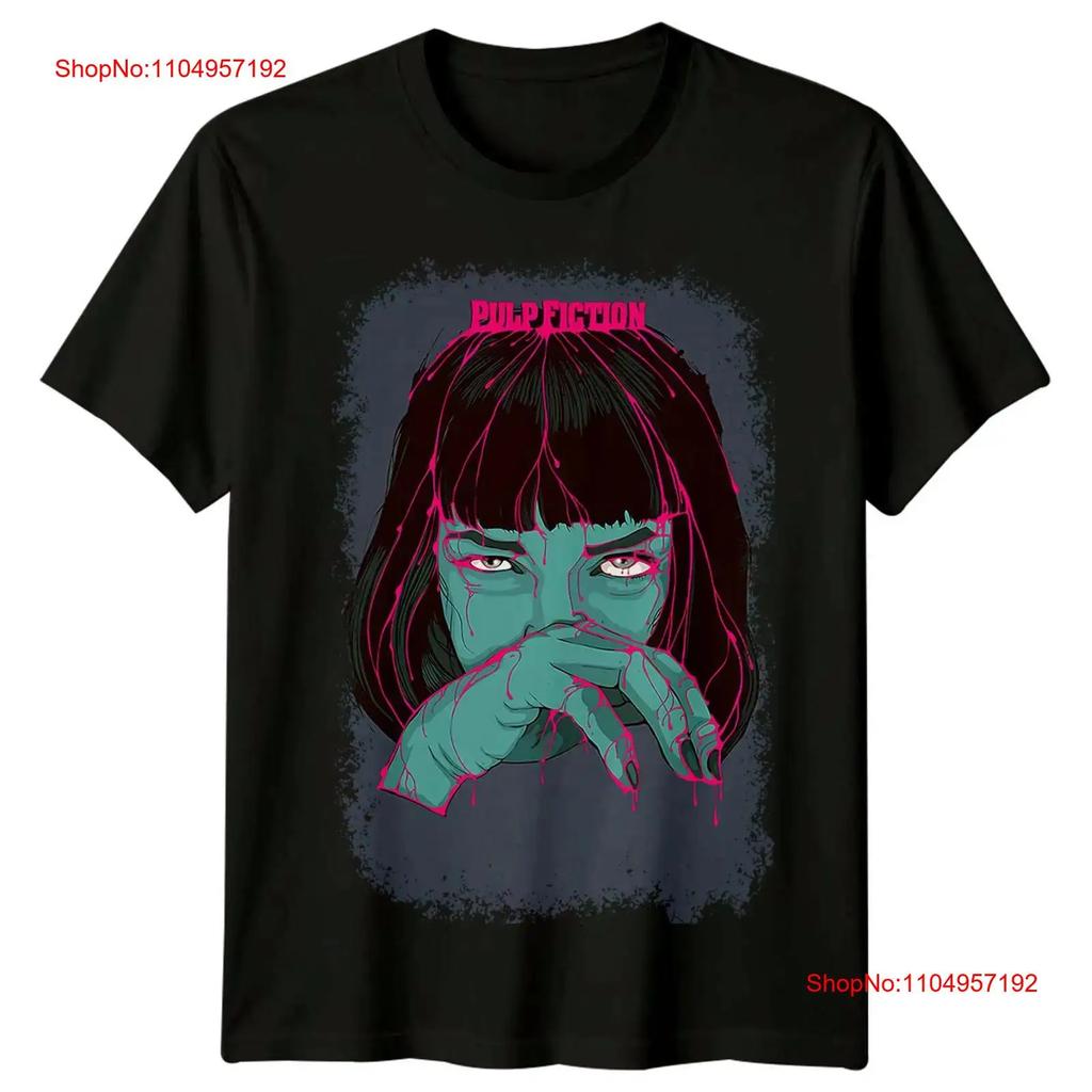 Pulp Fiction Mia Wallace Cool Vintage Graphic T-shirt