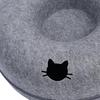 Katzenhöhle für den Innenbereich, Tunnelbett für mehrere Katzen mit abnehmbaren Elementen