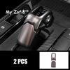 For GWM HAVAL H7 2025 2026 Car ABS Peach Wood Grain Gear Shift Box Panel Cover Case Trim Frame Stickers Decoration Accessories