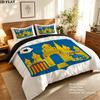 Kvc Westerlo Pattern Bedding uilt Set uilt Cover Pillowcase Home Decoration Birthday Gift (1 * duvet cover + 2 * pillowcase without core)