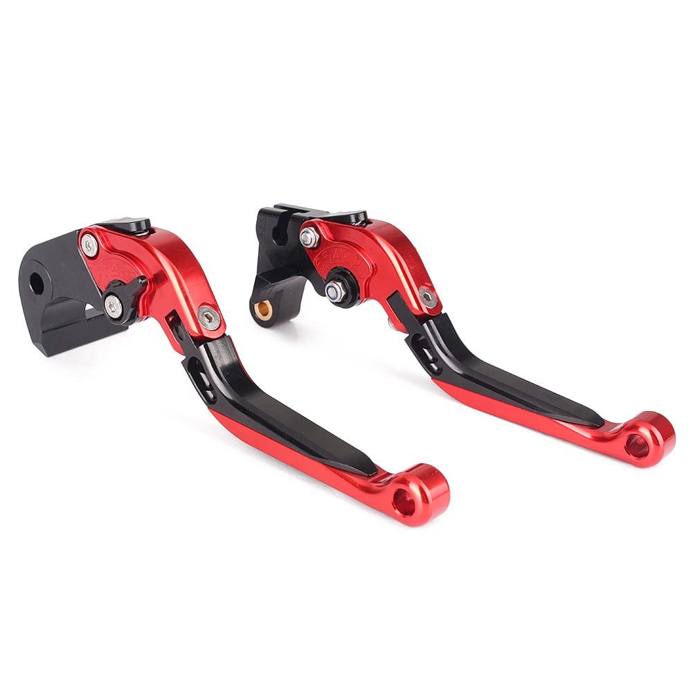 AL-mart Collapsible Telescopic 6 Stage Adjustable Brake Clutch Lever Set Kawasaki GPZ1100 1995-1998 GPZ900R 1990-1993
