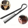3pcs Useful Hair Straighten Salon Comb Hairdressing Smooth Tool Hold Tongs Hair Styling Tools for Women Hair Brush Straightener