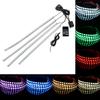 Underbody Decorative Light Car Bottom Atmosphere Lamp Music Active Sound Control Car-styling Auto LED Strip Neon Light 4x 8 Colors