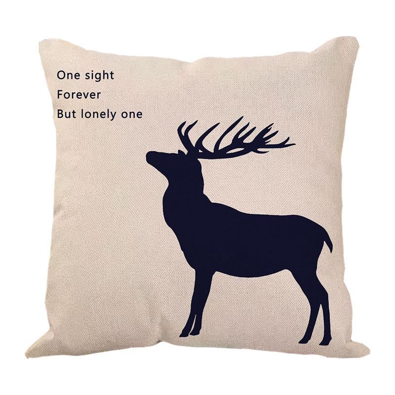 Line Pillow Cushion Cartoon Pillow Head of The Bed Sofa Waist Leaning On The Car Waist Pillow Pillow Cover Office Cushion Backrest Cushion