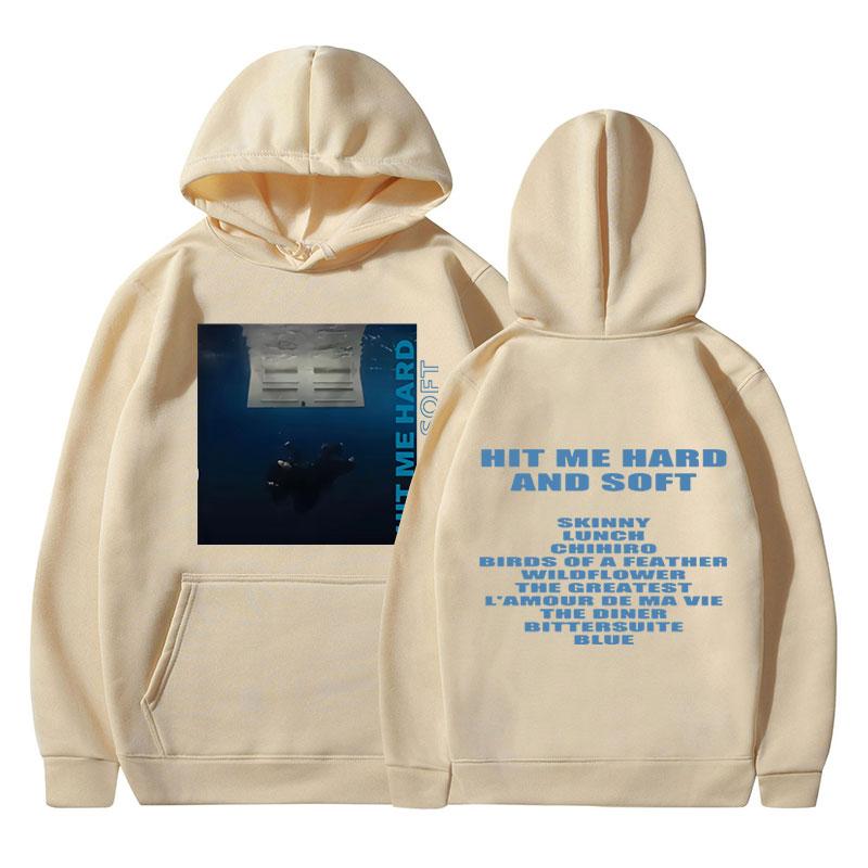 Hit Me Hard and Soft Tour Mikiny Pánské Dámské Oversized Mikiny s kapucí Pulovry s dlouhým rukávem Fanoušci Dárek