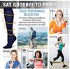 Latest Pressure Lower Limb Warmers 30 Mmhg Female Male Golfs Legging Socks Animal Fruit Prints Outdoor Athletic Running Lengthy Pressure Long Socks