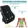 Pains Relief Seat  Memory  Lumbar Pillow Support Suitable for Car Models And Office Task Chairs