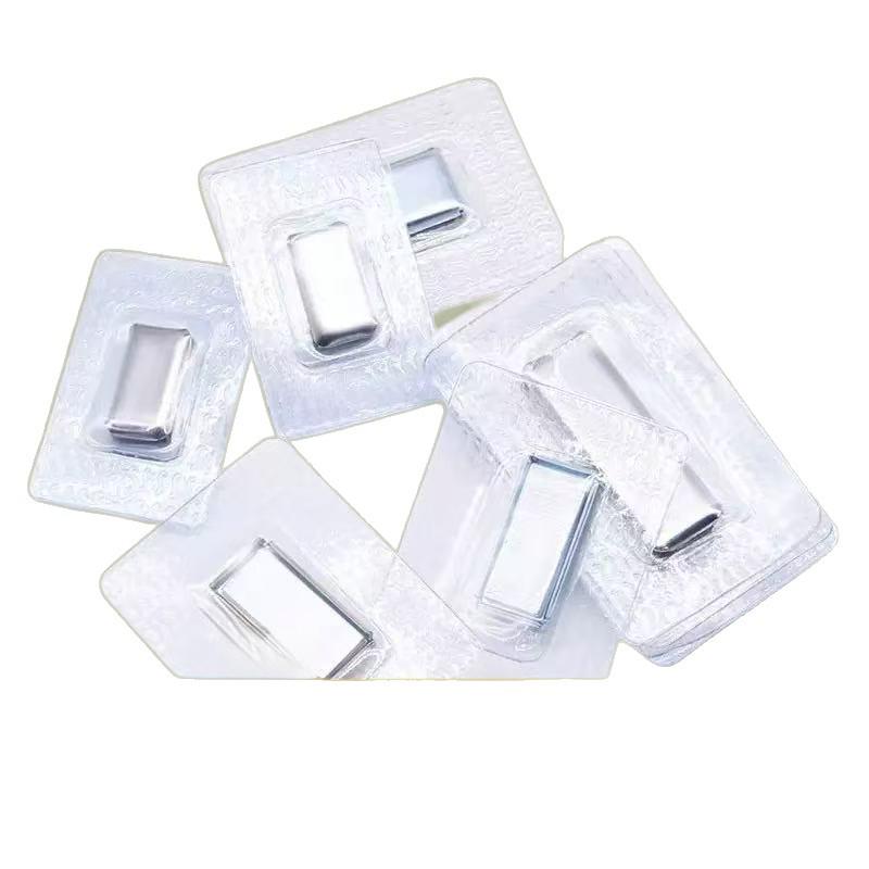 PVC Waterproof Magnetic Square Buckle 20x10x2 for Clothing, Leather, and Bags Accessories