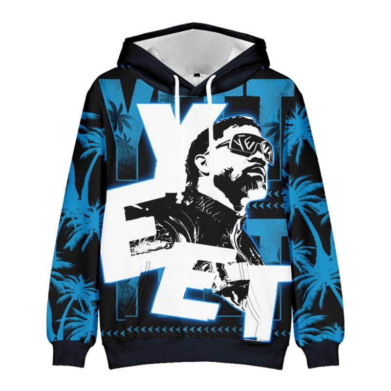 2026 Jey Uso Yeet Mikiny Merch Mikina Dámská/Pánská Móda Ležérní Streetwear Mikiny Oblečení Módní Mikina S Kapucí