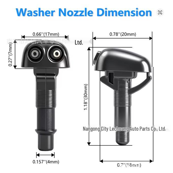 Mitsubishi Pajero/Lancer/Leopard Windshield Wiper Washer Nozzle 8265A083
