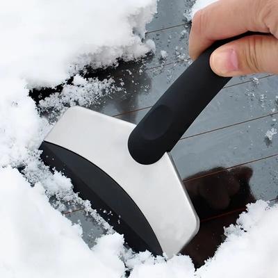 Cleaning Tool For Car Windshield Household Use Multi Functional Vehicle Car Snow Scraper Portable Ice Scraper Snow Sweeping Brush Ice Shovel Handmade