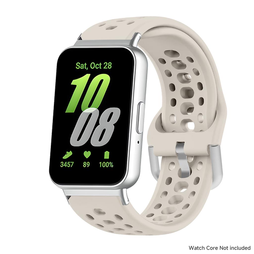Breathable Silicone Strap For Samsung Galaxy Watch Fit 3 Elastic Sport Band For Galaxy Fit 3 Smartwatch Replacement Accessories