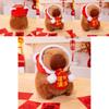 Adorable Capybara Plush Toy For New Year Celebration Festive Home Decor Gift