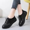 Sneakers Women Shoes Platform Loafers Lace Up Leather Flats 2025 Trend Spring Casual Mom Shoe Mujer Zapatos Chaussure Femme