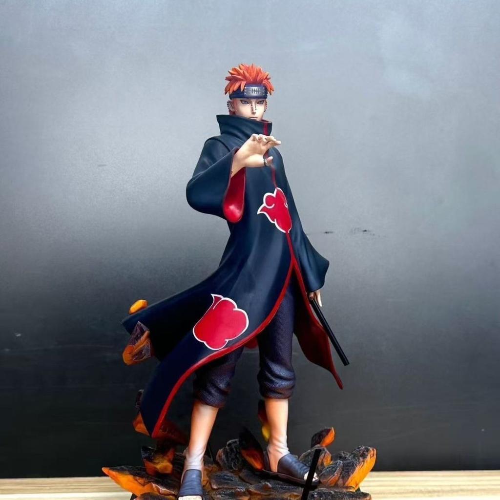 Unknown Association Pain Naruto Action Figure Naruto Shippuden Can Move PVC Collectible Model 33cm/12.99 Inch Anime Gift for Fan