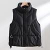 European down cotton clothes, vest women's loose thickened short, with autumn and winter new Korean foreign style vest vest vest vest
