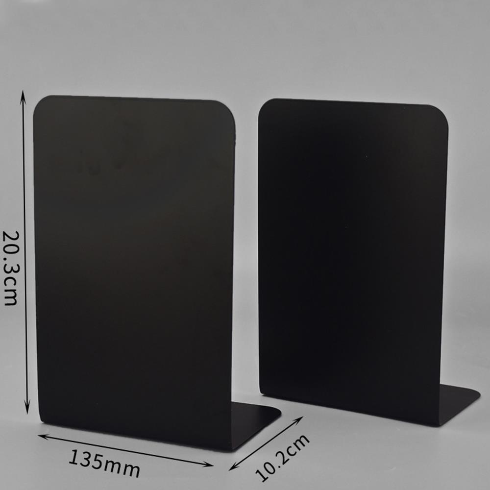 Desktop Organizer L-shaped Desk Bookends Durable Display Book Stand Simple INS Simple Metal Book Stand Storage Rack Stationery