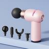 Mini Fascia Gun Electric Massage Gun Muscle Relaxation Massager Body Portable Vibration Massager With 4 Massage Head