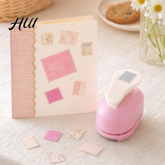 Embossing Tool Stamp Shape Paper Punch, Scrapbooking Craft Punch for Card Making, Edge Decorative Hole DIY Album Gift Tags, Arts Supplies