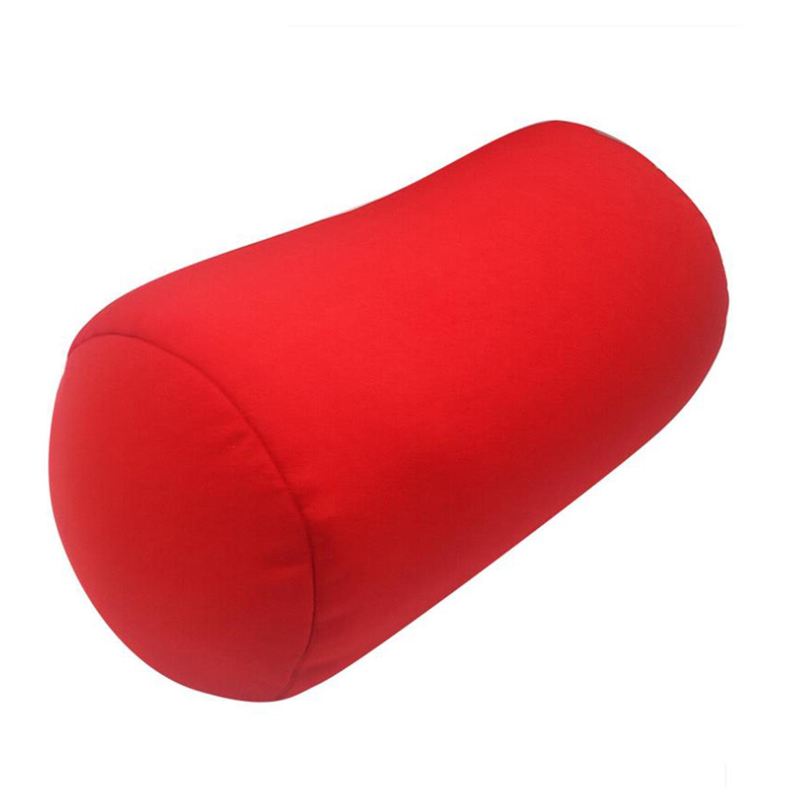 Мини-мягкая подушка с микрошариком для спинки дивана, рулонная подушка, удобная подушка для путешествий, дома, офиса, сна, поддержки шеи