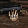 Halloween Skeleton Hand Resin Ornaments Skeleton Hand Candlestick Desktop Porch Decoration Gift Ornaments