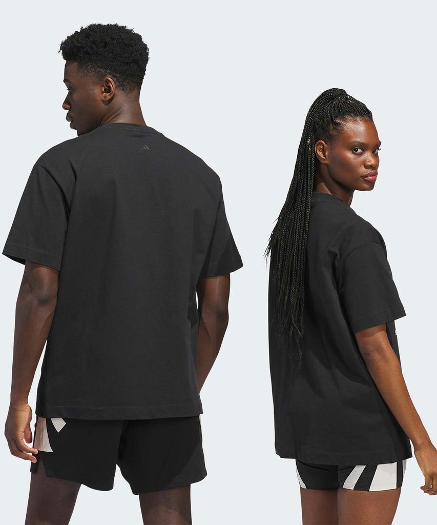 Adidas Basketball Tee - Black / Jx5575