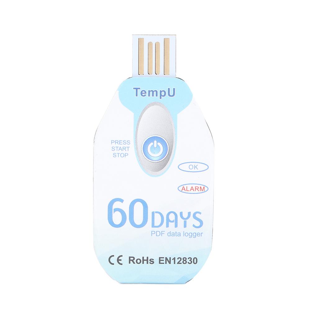 Food Temperature Recorder Portable Temperature Data Logger PDF Report USB Powered Data Logger